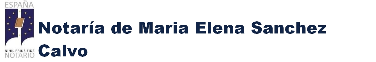 Notaría de María Elena Sánchez Calvo en Xàtiva