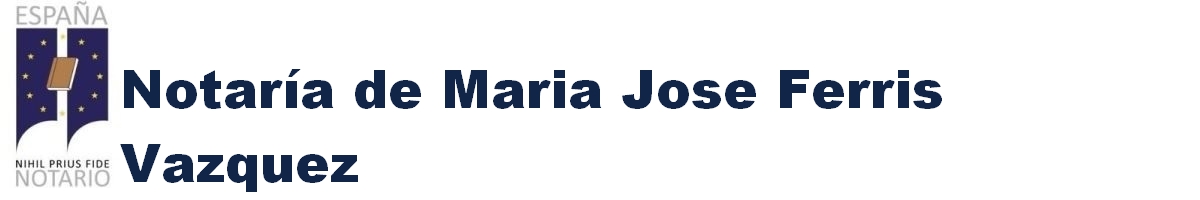 Notaría de María José Ferrís Vázquez en Carcaixent