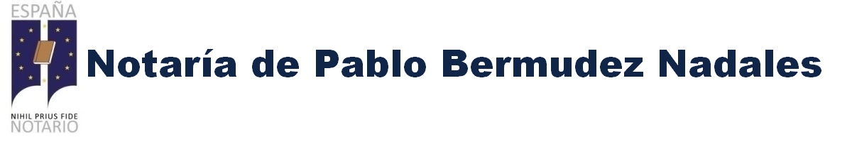 Notaría de Pablo Bermúdez Nadales en Móstoles