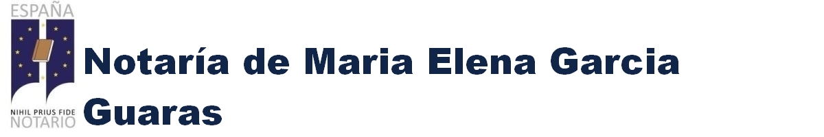 Notaría de María Elena García Guarás en Aranda de Duero