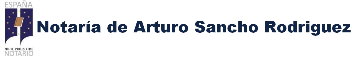Notaría de Arturo Sancho Rodríguez en Ontinyent