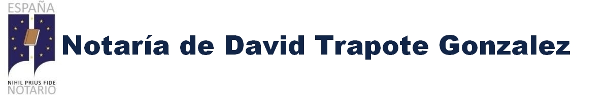 Notaría de David Trapote González en Alcázares, Los