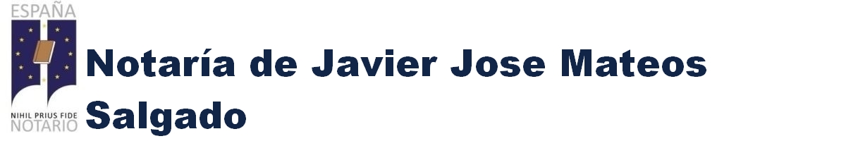 Notaría de Javier José Mateos Salgado en Móstoles