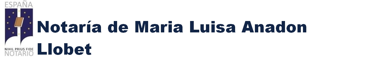 Notaría de María Luisa Anadón Llobet en Mislata