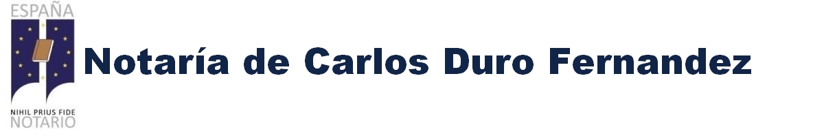 Notaría de Carlos Duro Fernández en Santos de Maimona, Los