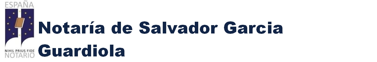 Notaría de Salvador García Guardiola en Benaguasil