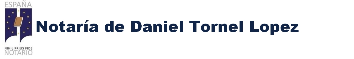 Notaría de Daniel Tornel López en Elche