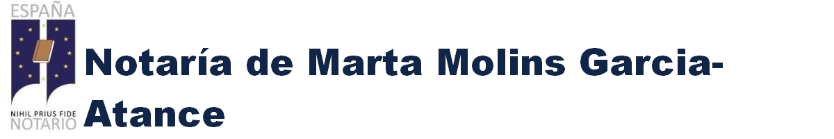 Notaría de Marta Molíns García-Atance en Utebo