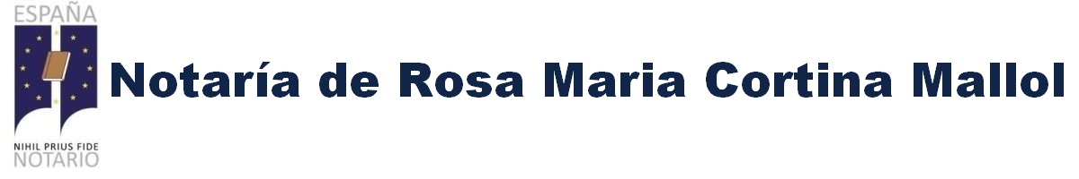 Notaría de Rosa María Cortina Mallol en Lebrija
