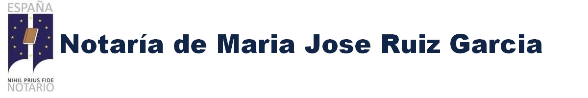 Notaría de María José Ruiz García en Gibraleón