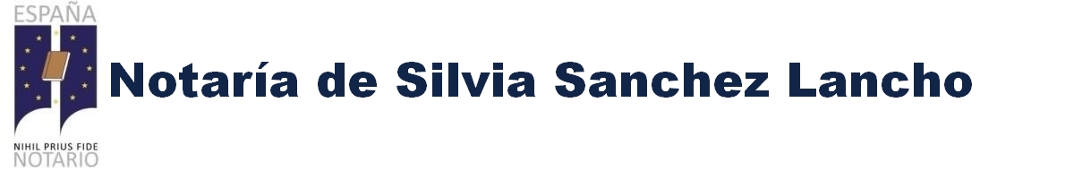 Notaría de Silvia Sánchez Lancho en Algodonales
