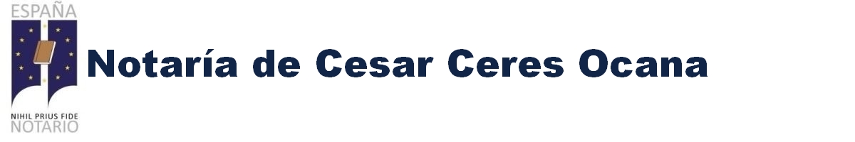 Notaría de César Ceres Ocaña en Trigueros