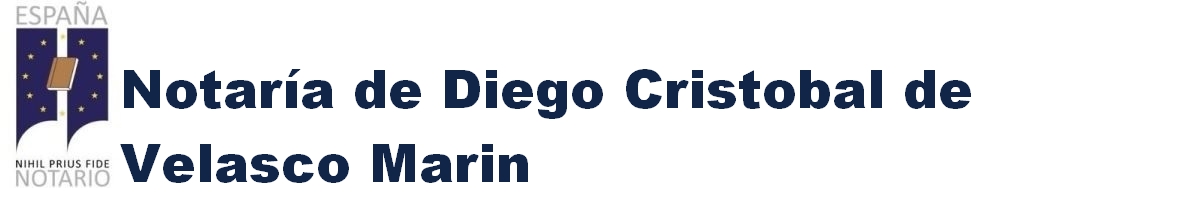 Notaría de Diego Cristóbal de Velasco Marín en Huesca