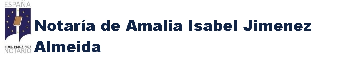 NotarÃ­a de Amalia Isabel JimÃ©nez Almeida en Palmas de Gran Canaria, Las