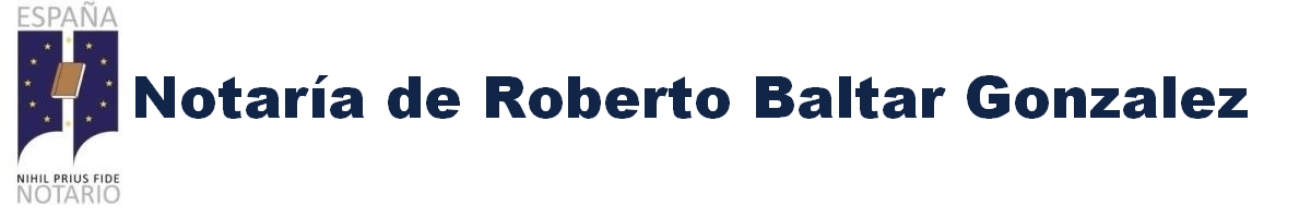 Notaría de Roberto Baltar González en Gáldar