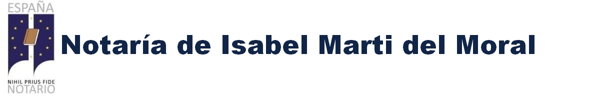 Notaría de Isabel Martí del Moral en Alcalá la Real