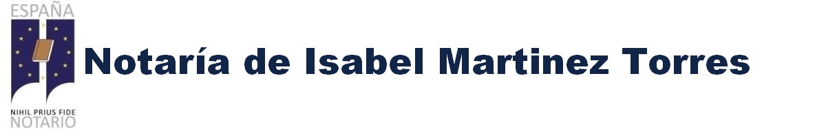 Notaría de Isabel Martínez Torres en Jódar