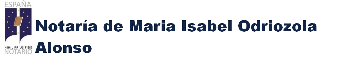 Notaría de María Isabel Odriozola Alonso en Telde