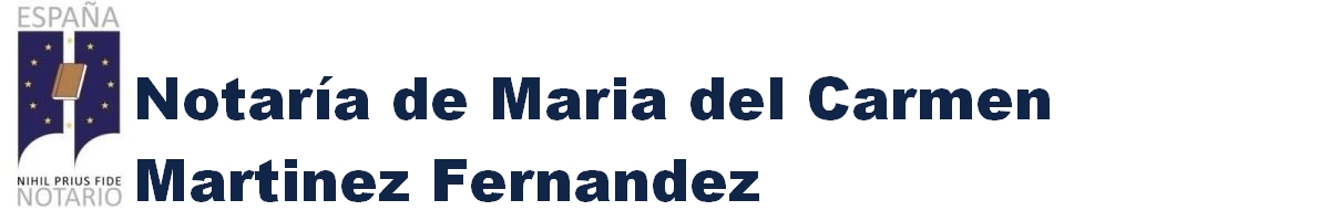 Notaría de María del Carmen Martínez Fernández en Cádiz