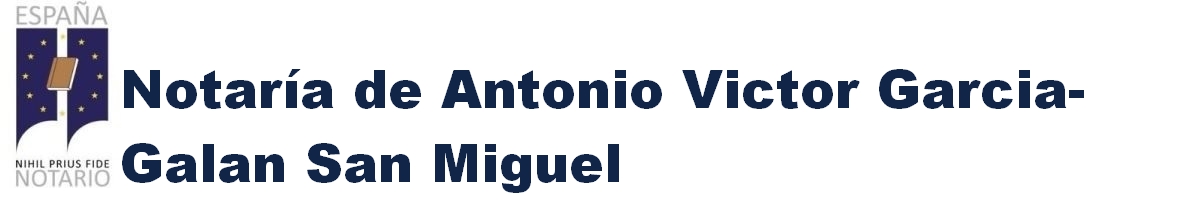 Notaría de Antonio Víctor García-Galán San Miguel en Vilafranca del Penedès