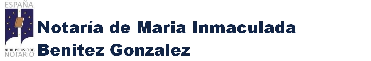 Notaría de María Inmaculada Benitez González en Sanlúcar de Barrameda