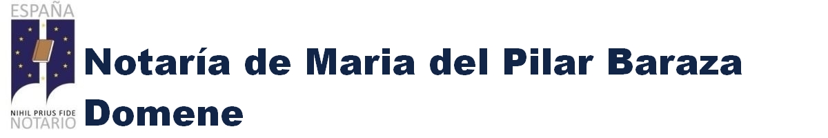 Notaría de María del Pilar Baraza Domene en Vélez-Blanco