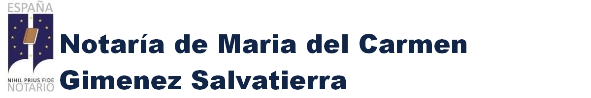Notaría de María del Carmen Giménez Salvatierra en Canjáyar