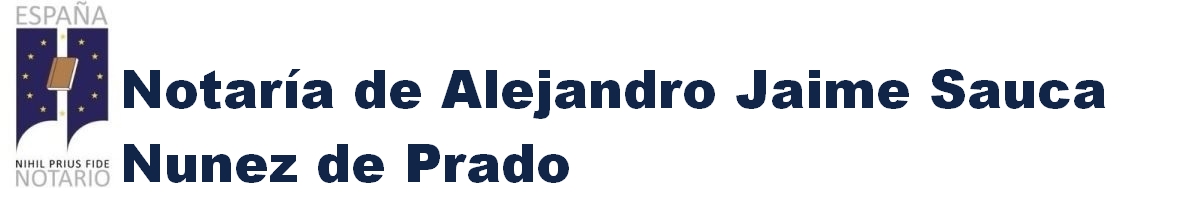 Notaría de Alejandro Jaime Sauca Núñez de Prado en Terrassa