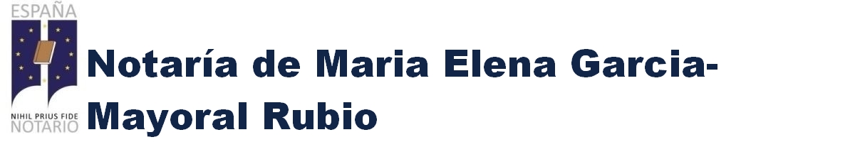 Notaría de María Elena García-Mayoral Rubio en Gáldar