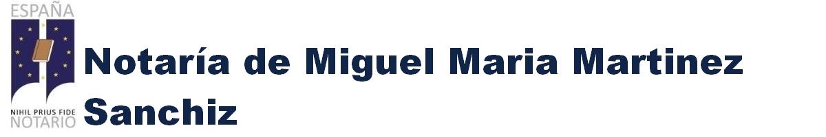 Notaría de Miguel María Martínez Sanchiz en Getxo