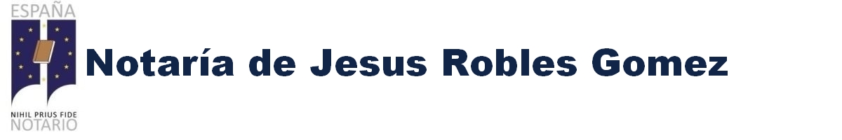 Notaría de Jesús Robles Gómez en Peal de Becerro