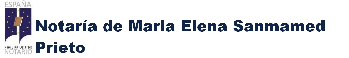 Notaría de María Elena Sanmamed Prieto en Cassà de la Selva