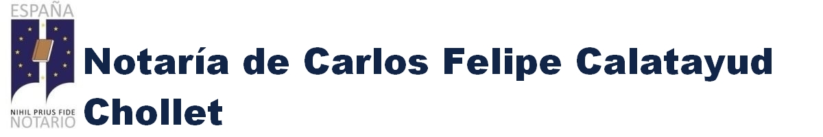 Notaría de Carlos Felipe Calatayud Chollet en Igualada