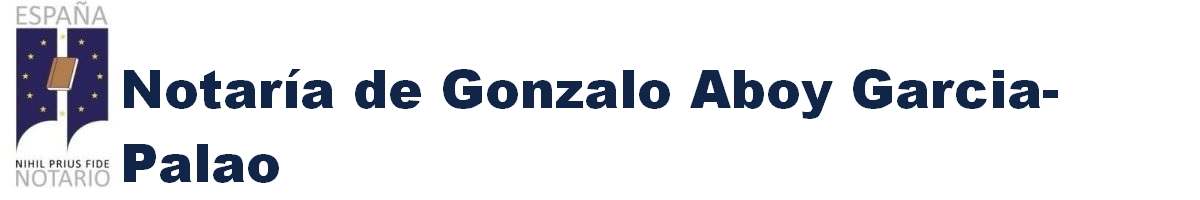 Notaría de Gonzalo Aboy García-Palao en Villa del Río