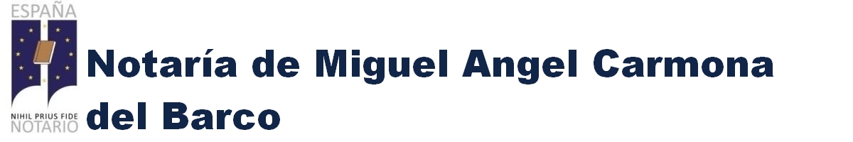 Notaría de Miguel Ángel Carmona del Barco en Zubia, La