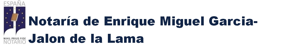 Notaría de Enrique Miguel García-Jalón de la Lama en San Sebastián