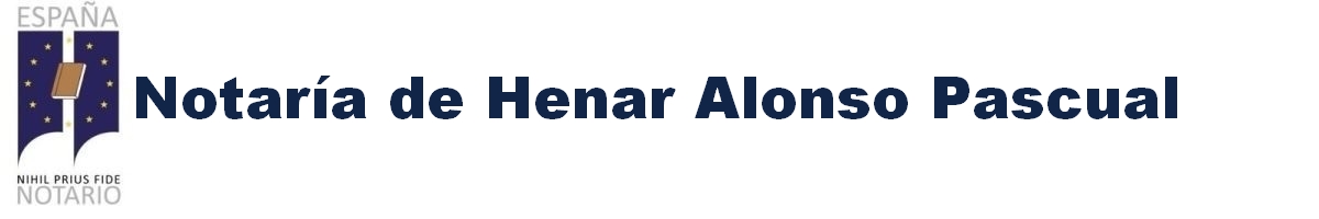 Notaría de Henar Alonso Pascual en Vielha e Mijaran