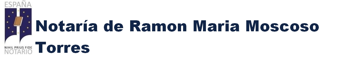 Notaría de Ramón María Moscoso Torres en Motril