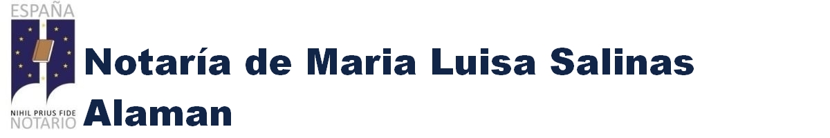 Notaría de María Luisa Salinas Alaman en Pamplona