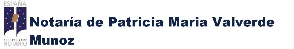 Notaría de Patricia María Valverde Muñoz en Carboneras