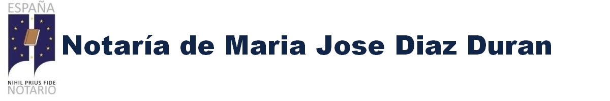 Notaría de María José Díaz Durán en Doña Mencía