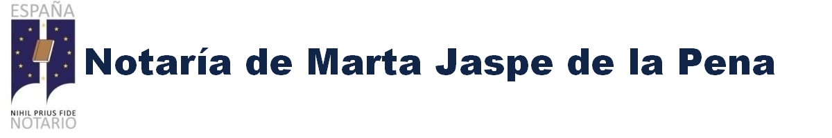 Notaría de Marta Jaspe de la Peña en Santisteban del Puerto