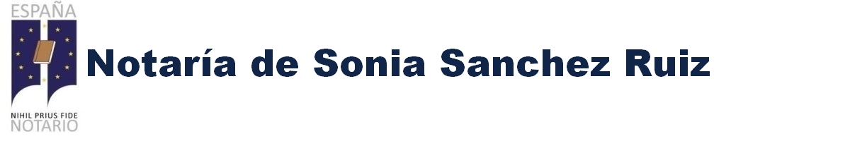 NotarÃ­a de Sonia SÃ¡nchez Ruiz en Pineda de Mar