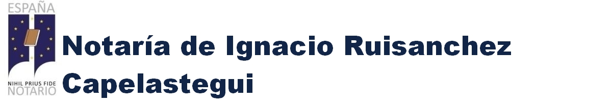 Notaría de Ignacio Ruisánchez Capelastegui en Sant Feliu de Llobregat