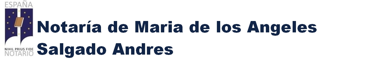 Notaría de María de los Ángeles Salgado Andrés en Alcañiz