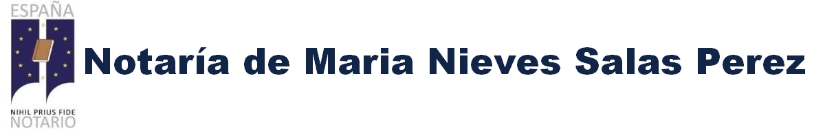 Notaría de María Nieves Salas Pérez en Serón