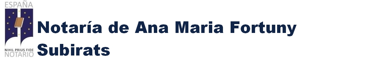 Notaría de Ana María Fortuny Subirats en Granollers