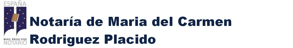 Notaría de María del Carmen Rodríguez Plácido en Santa María de Guía de Gran Canaria