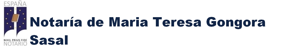 Notaría de María Teresa Góngora Sasal en Pamplona