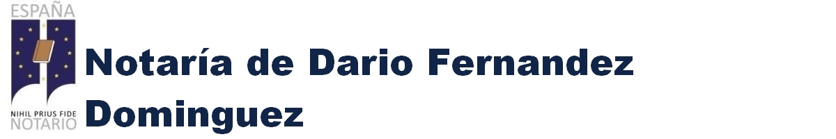Notaría de Darío Fernández Domínguez en Constantina